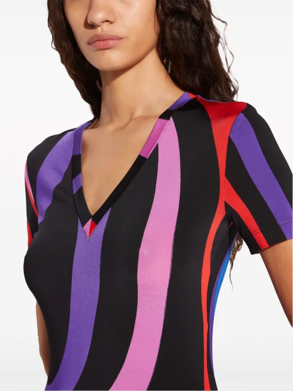 PUCCI Marmoプリント Tシャツ | ブラック | FARFETCH JP