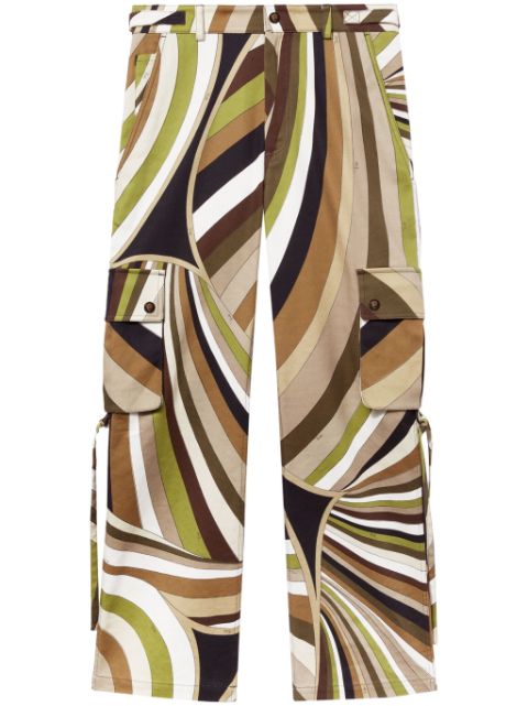 PUCCI Iride-print cargo trousers