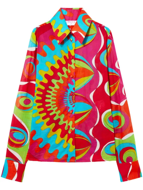 Chemise à imprimé Bersaglio - PUCCI - Modalova
