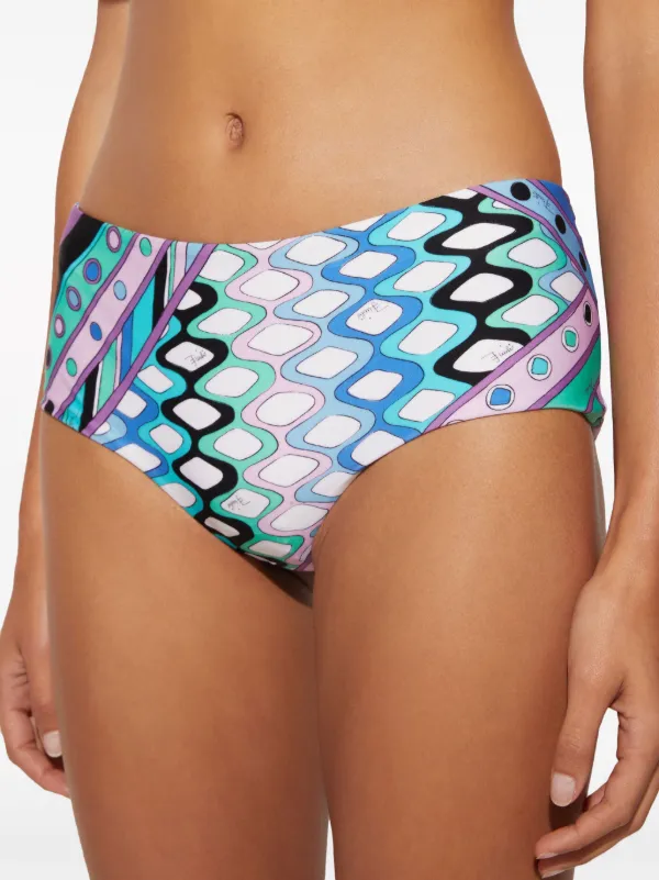 PUCCI Vivara ビキニボトム | ブルー | FARFETCH JP