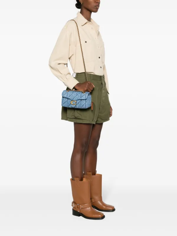 Coach Tabby 26 デニムショルダーバッグ | ブルー | FARFETCH JP