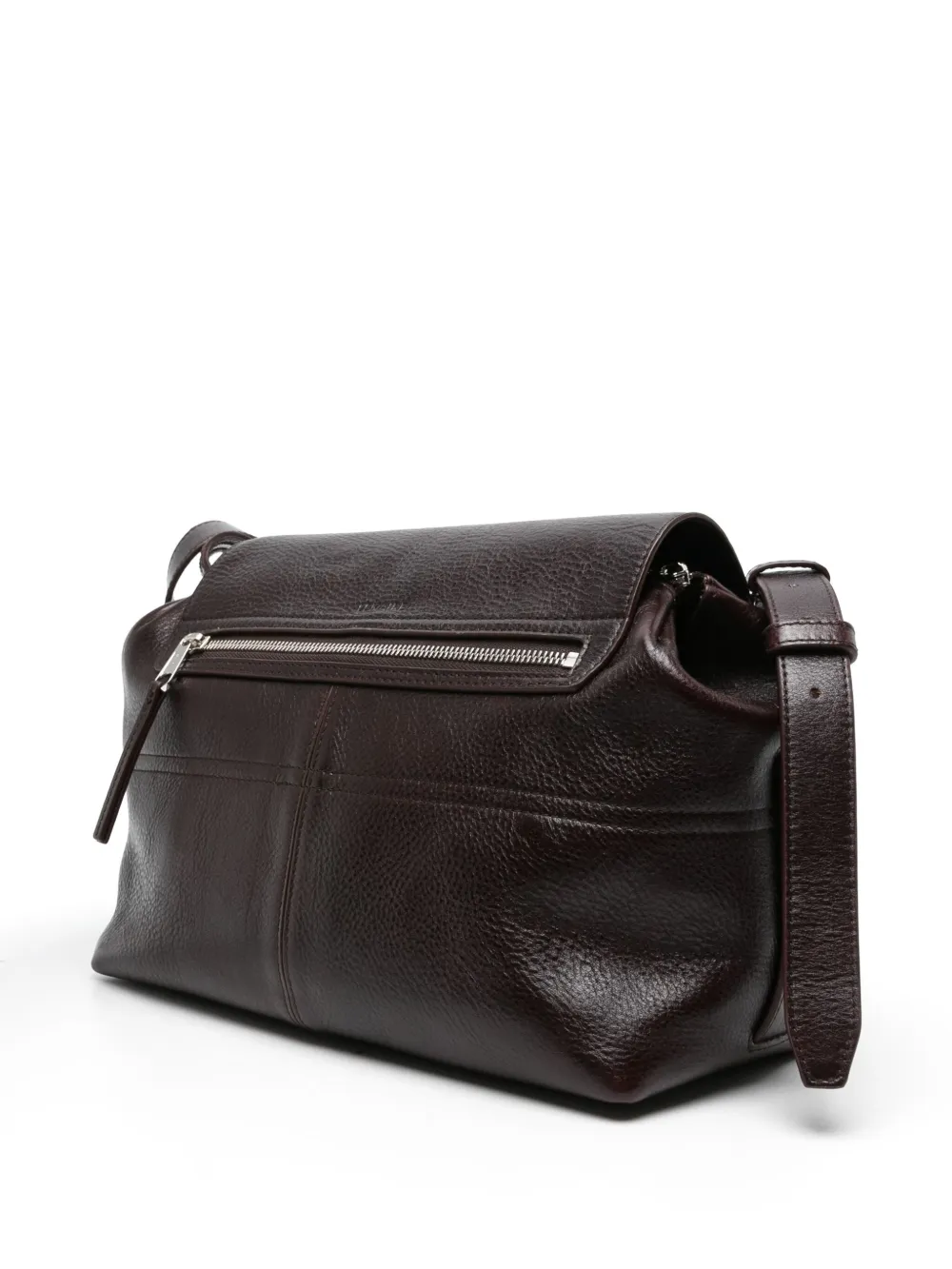 LEMAIRE Gear medium crossbodytas Bruin