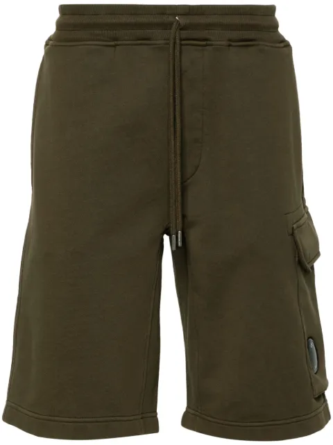 C.P. Company Lens-detail cotton track shorts