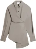 Axel Arigato Parker cotton shirt dress - Grey