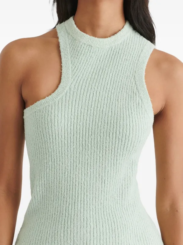 Axel Arigato Scoop Asymmetric Tank Top | Green | FARFETCH