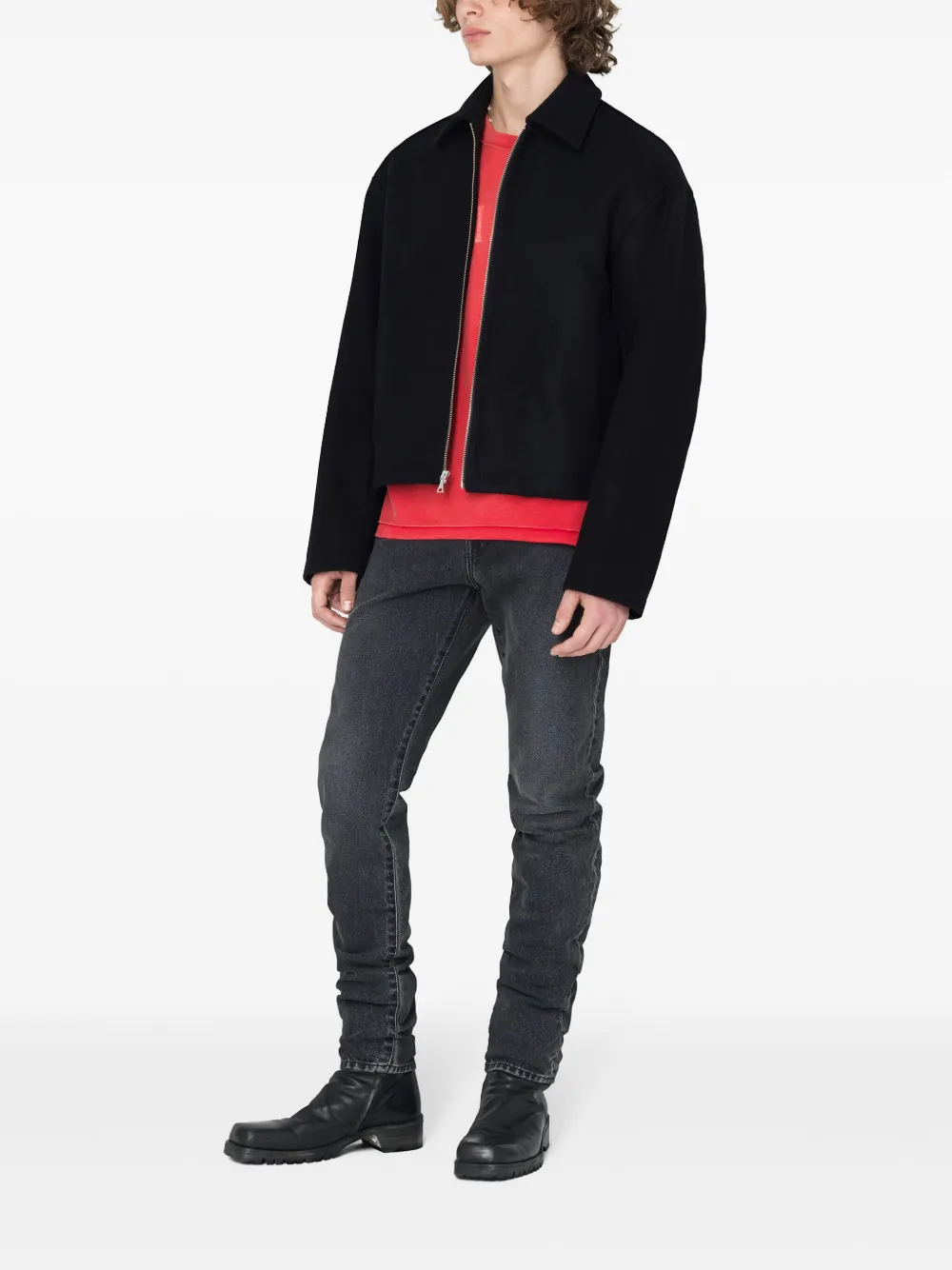 John Elliott Cast 2 Rigid skinny jeans Grijs