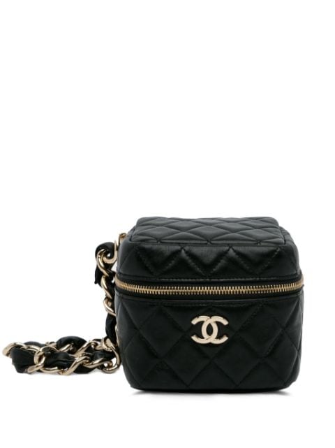 CHANEL Pre-Owned 2021 diamond-quilted Vanity handbag