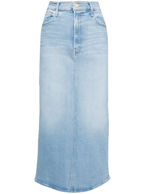 Jupe mi-longue Pusher à taille haute - MOTHER - Modalova