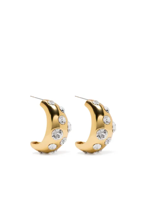 Créoles ornées de cristaux - Blumarine - Modalova