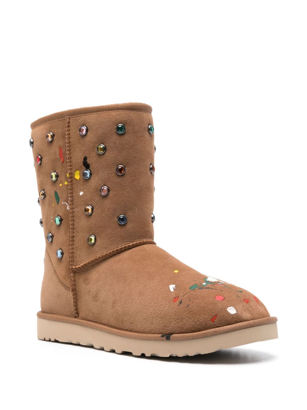 Shop Ugg Gallery Dept Classic Short Boots In Neutrals