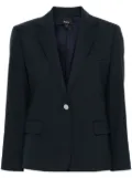 Theory single-breasted blazer - Blue