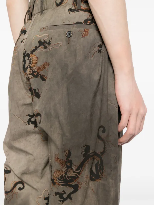 ユマ・ワン UMA WANG 21SS PIGIAMA PANTS UMA WANG Pigiama Tapered Trousers | Elixirgallery