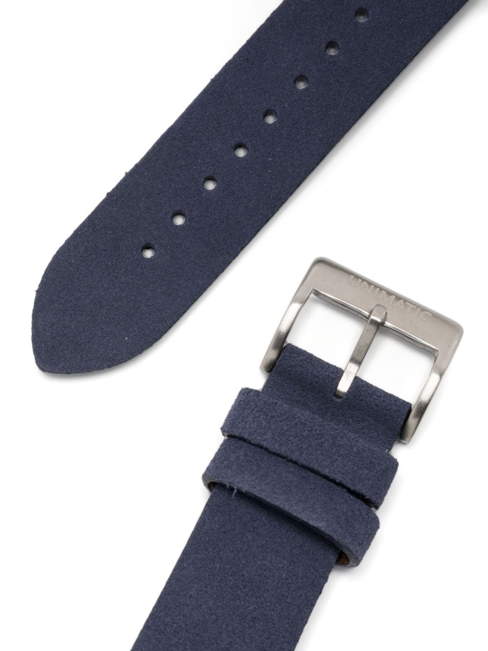 unimatic suede watch straps - Blauw