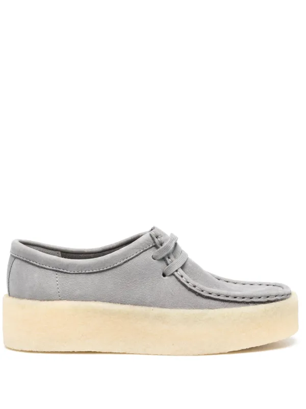 Clarks Originals Wallabee Cup ローファー | グレー | FARFETCH JP