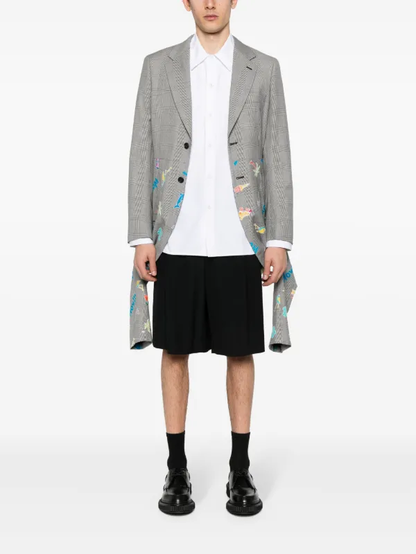 Comme Des Garçons Homme Plus チェック エンブロイダリー