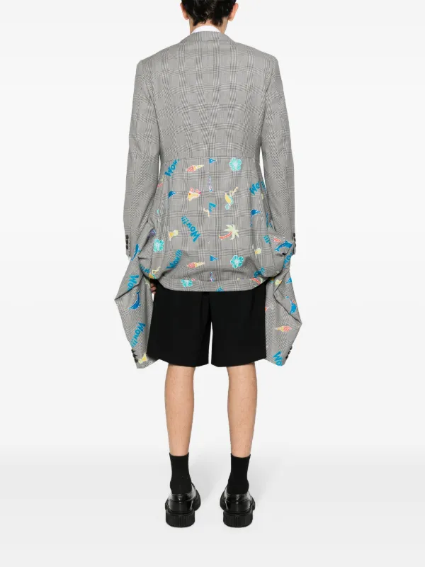 ダリー語／購入者制限あり(男性の方のみ購入可能) Comme Des Garçons Homme Plus チェック エンブロイダリー