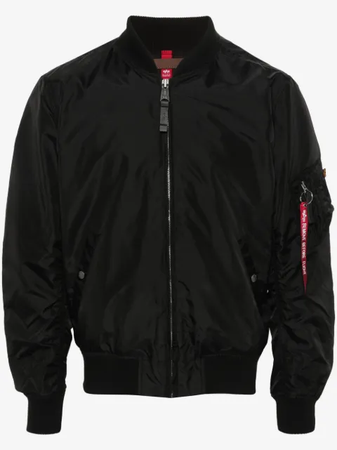 Alpha Industries chamarra bomber con cierre