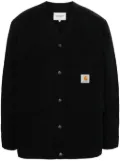 Carhartt WIP logo-appliqué ripstop shirt - Black