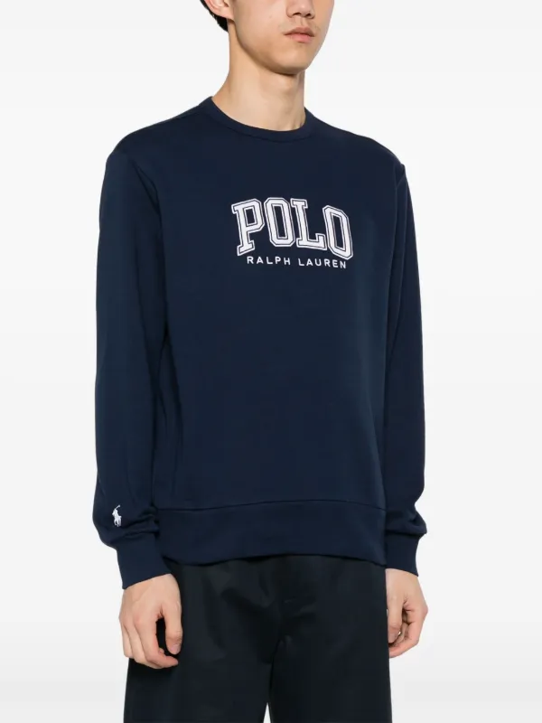 Polo Ralph Lauren ロゴ スウェットシャツ | ブルー | FARFETCH JP