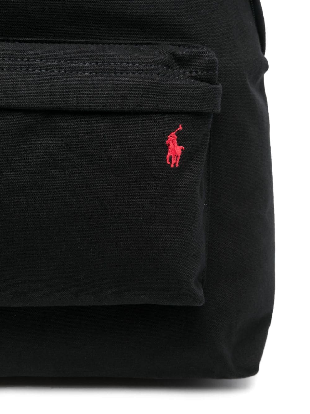 Shop Polo Ralph Lauren Polo Pony Backpack In Black