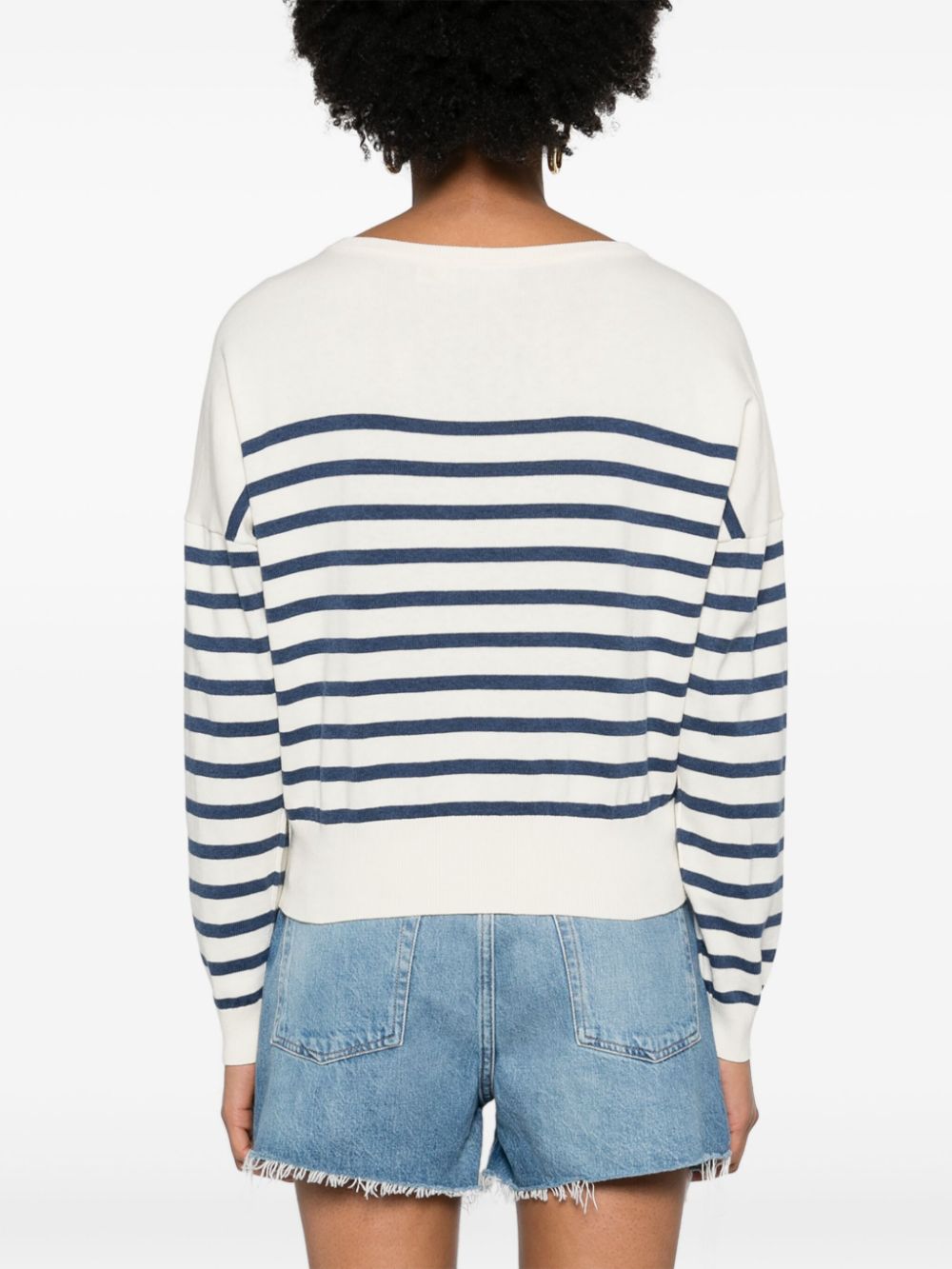 Lauren Ralph Lauren Hainvette striped cotton jumper Women