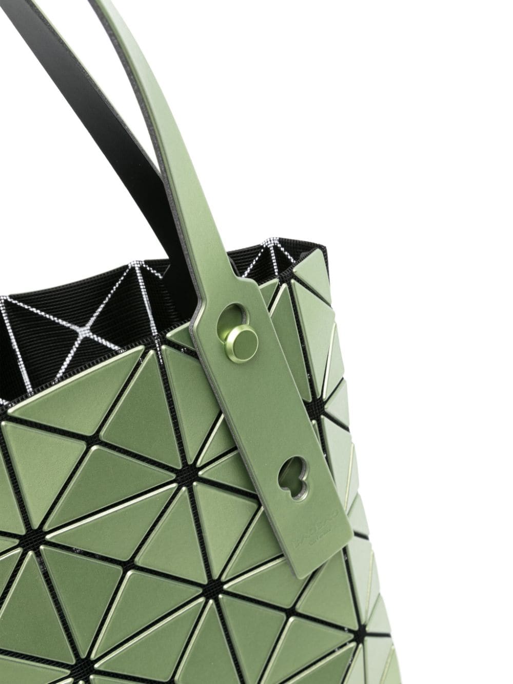 Shop Bao Bao Issey Miyake Lucent Boxy Tote Bag In Green