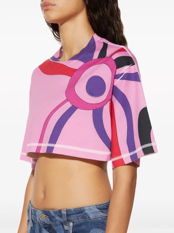 Iride-print bikini briefs