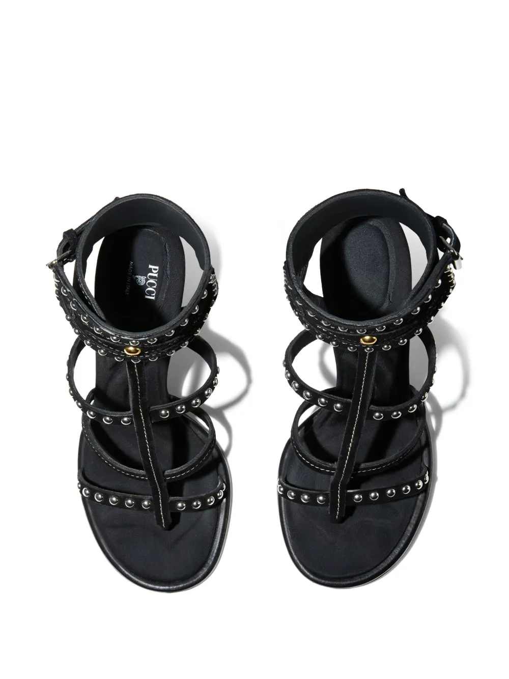 PUCCI 80mm Emilia sandals Black