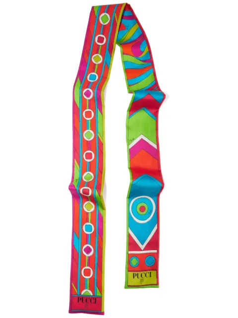 PUCCI Vivara-print silk scarf