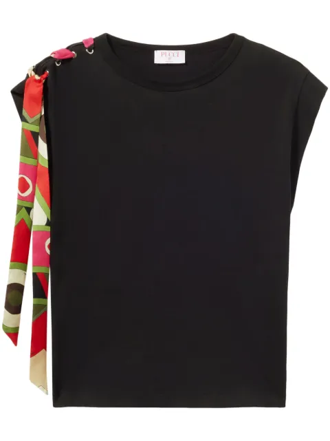 PUCCI Vivara-print cotton T-shirt