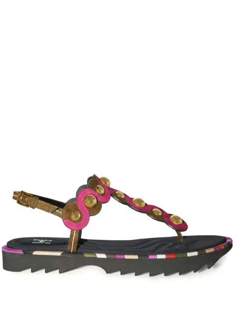 PUCCI Onde leather sandals