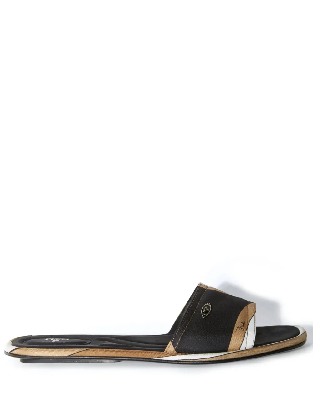 PUCCI Yummy silk sandals | Neutrals | Image 1