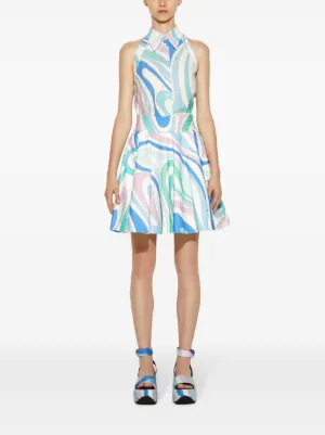 【美品♡】Pucci 幾何学模様 プリーツスカート エミリオプッチ 青タグ 36 Emilio Pucci（エミリオ・プッチ）スカート - FARFETCH
