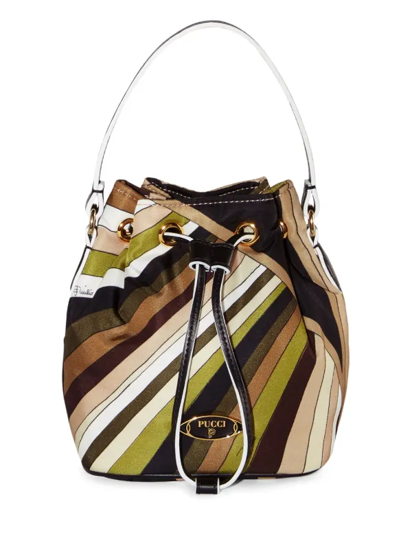 PUCCI Yummy Bucket Bag Green FARFETCH IE