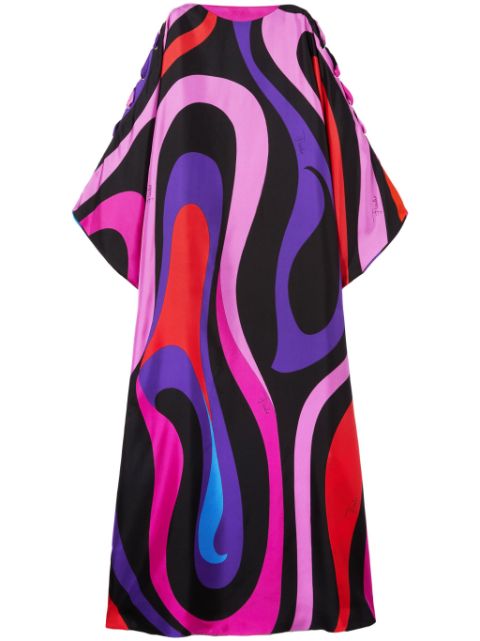 PUCCI Marmo-print silk dress