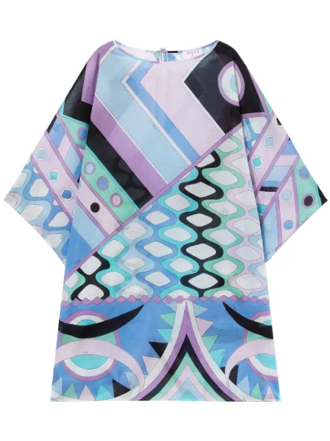 PUCCI Kaftan de seda com estampa Vivara