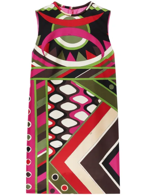 PUCCI Vivara-print silk minidress