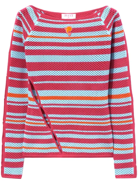 PUCCI striped top