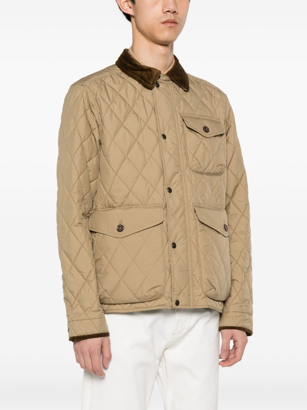 Polo Ralph Lauren Gewatteerd jack Beige