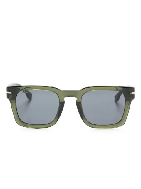 BOSS lentes de sol con armazón cuadrada