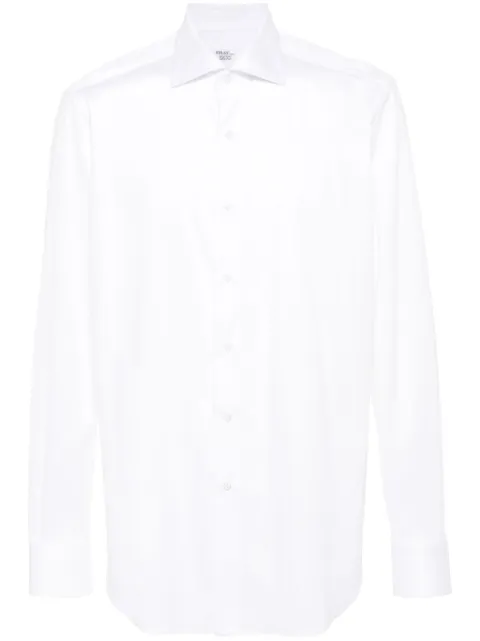 Fray cotton jersey shirt