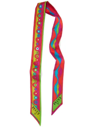 PUCCI Iride-print Silk Twill Scarf - Farfetch