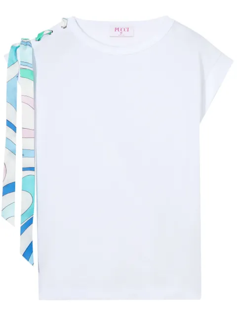 PUCCI Marmo-print cotton T-shirt
