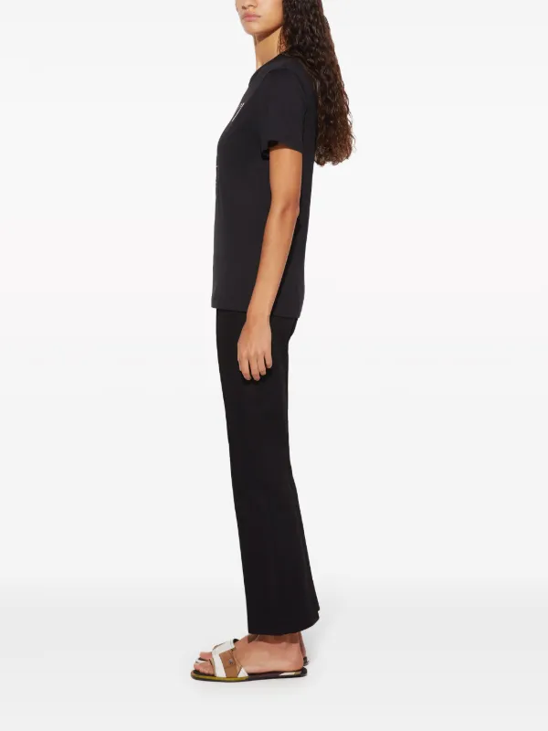 PUCCI logo-print Cotton T-shirt | Black | FARFETCH CA