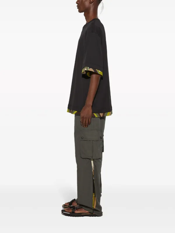 PUCCI Iride プリント Tシャツ | ブラック | FARFETCH JP