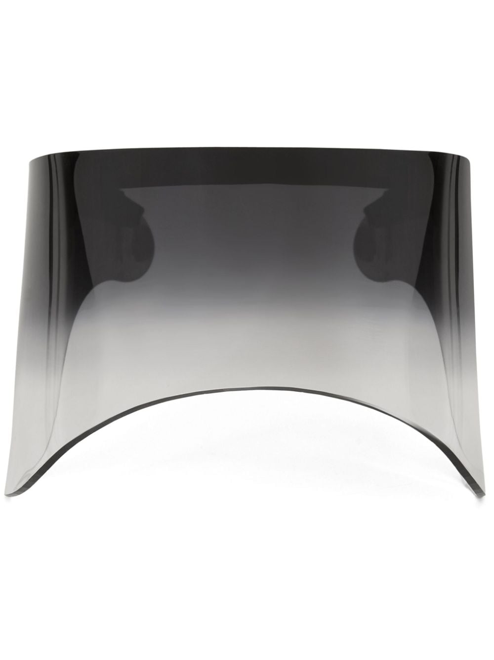 Pucci Gradient Shield-frame Sunglasses In Black