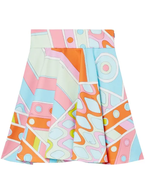PUCCI falda corta con estampado Vivara