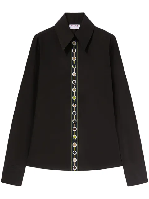PUCCI Vivara-print cotton shirt