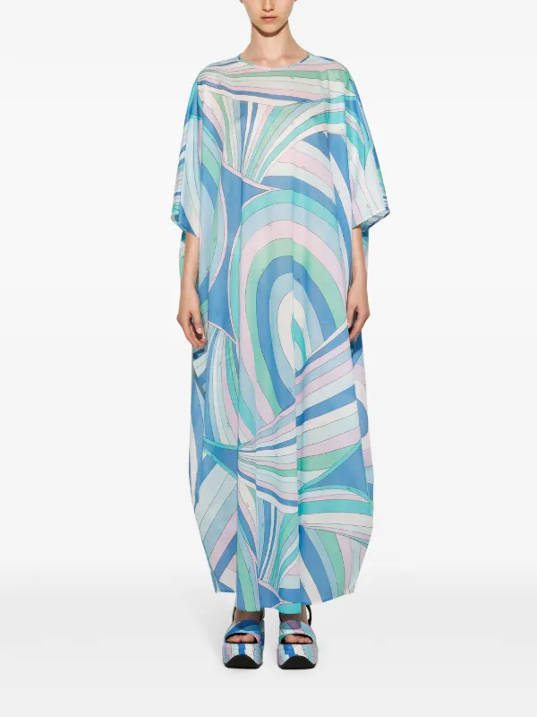 PUCCI プッチ ワンピース Iride cotton kaftan 946353 PUCCI プッチ ワンピース Iride cotton kaftan 946353 (PUCCI