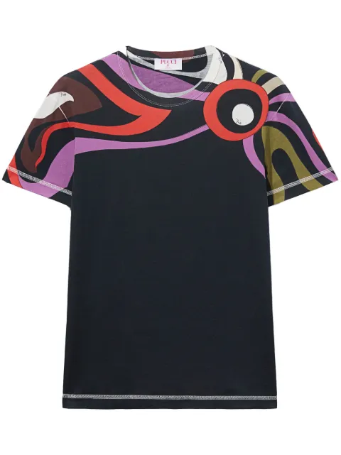PUCCI camisa con estampado Marmo